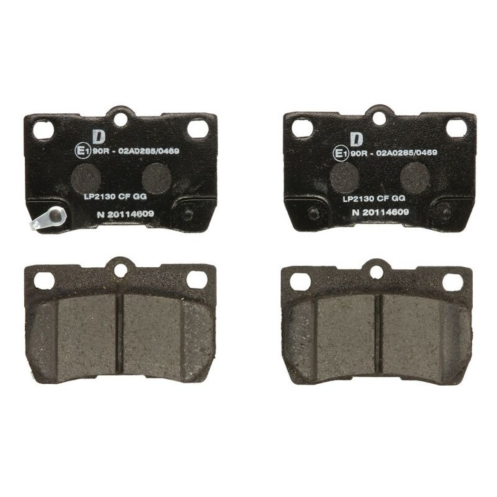 DELPHI hátsó fékbetét készlet kompatibilis Lexus Gs, Is C, Is II, Is III