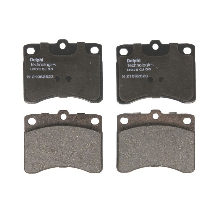 DELPHI első fékbetét készlet kompatibilis a Daihatsu Cuore II, Hijet-tel