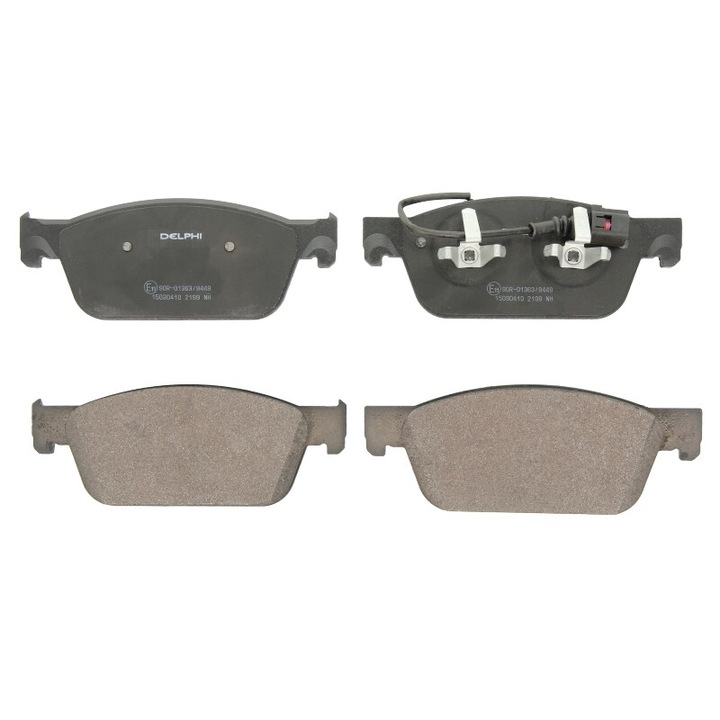 Комплект предни накладки DELPHI съвместими с Vw California T5 Camper, California T6 Camper, Multivan T5, Multivan T6, Transporter T5, Transporter T6, Transporter T6 / Caravelle T6