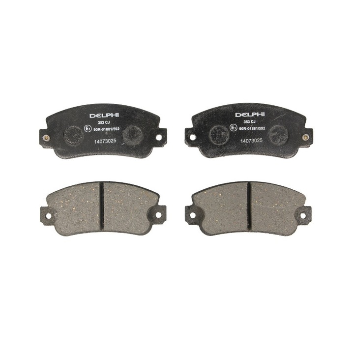 DELPHI első fékbetét készlet kompatibilis Alfa Romeo 145, 146, 155
