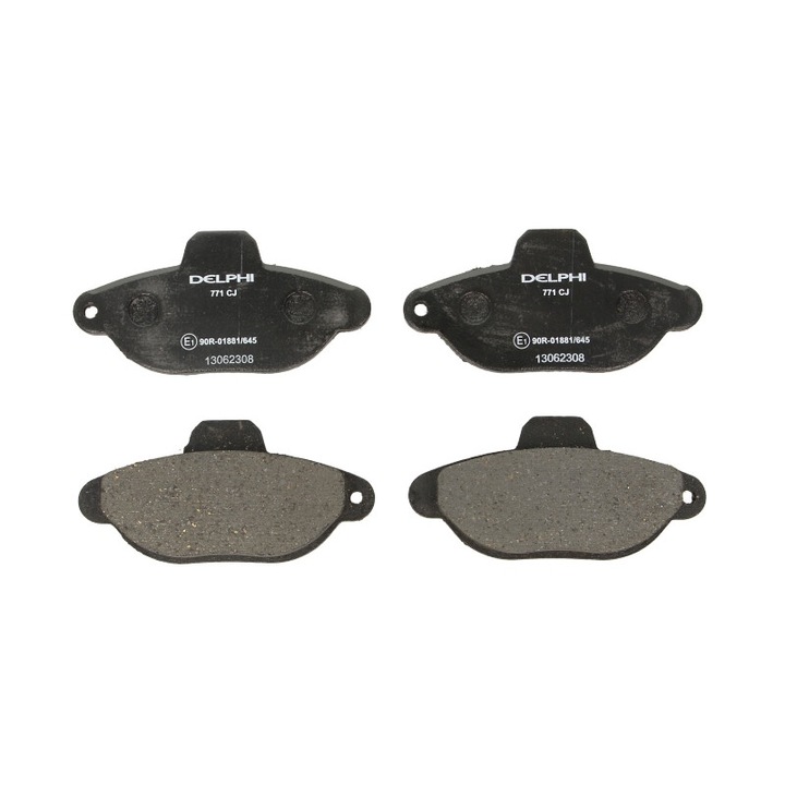 DELPHI első fékbetét készlet kompatibilis Fiat Cinquecento, Panda, Punto, Seicento / 600