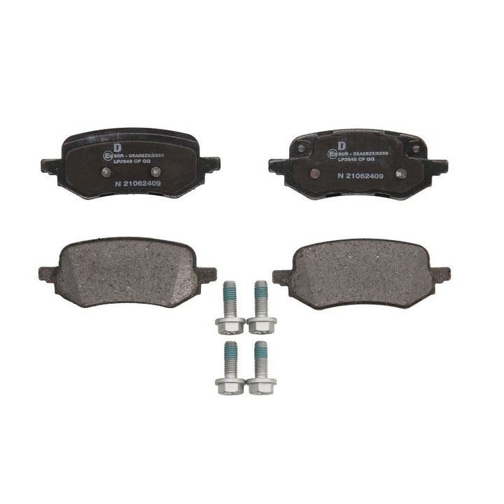 Комплект задни спирачни накладки DELPHI съвместими с Ford Puma