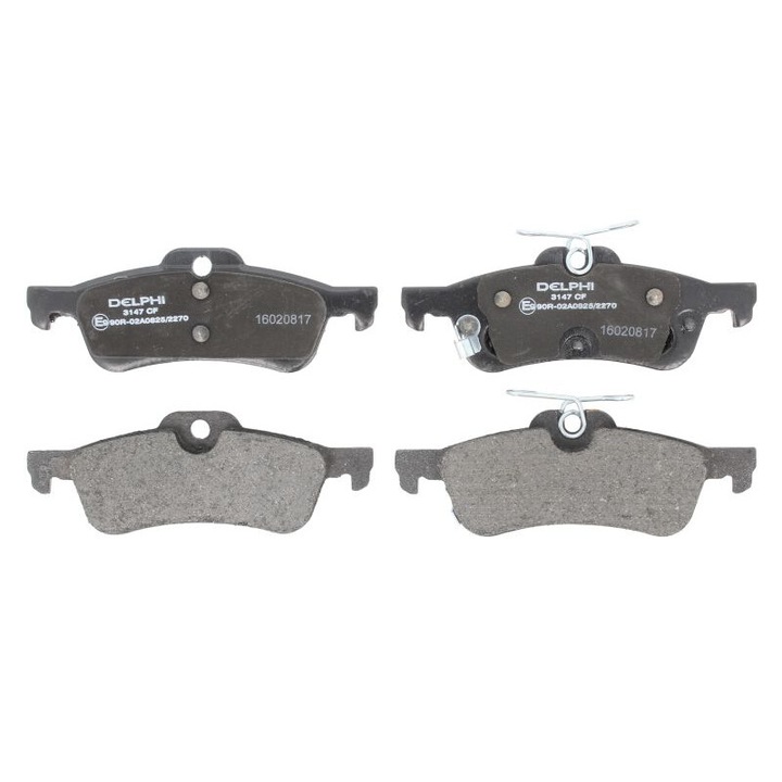 Toyota Yaris kompatibilis DELPHI hátsó fékbetét készlet