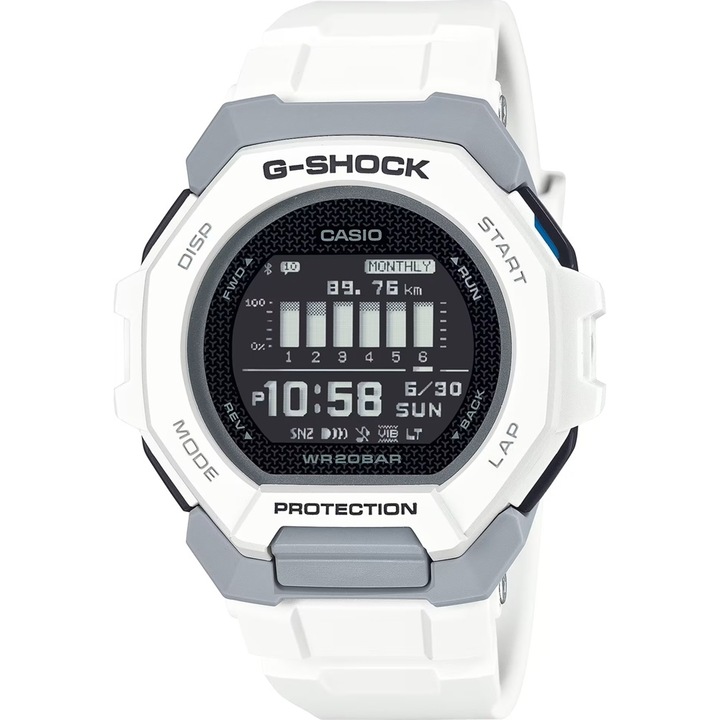 Мъжки часовник Casio GBD-300-7ER, Кварцов, 47мм, 20ATM