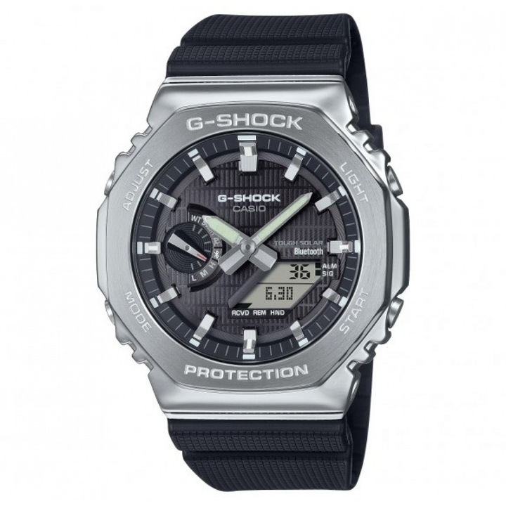 Мъжки часовник Casio G-Shock, G-Squad Bluetooth GBM-2100-1AER, Смесен