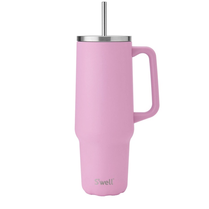 Чаша, S'well Tumbler, 1180 мл, неръждаема стомана, пастелно розова