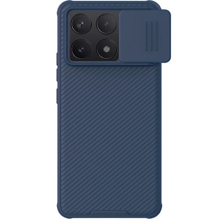 Калъф Nillkin CamShield Pro за Xiaomi Poco F6 Pro / Redmi K70 / K70 Pro, тъмносин