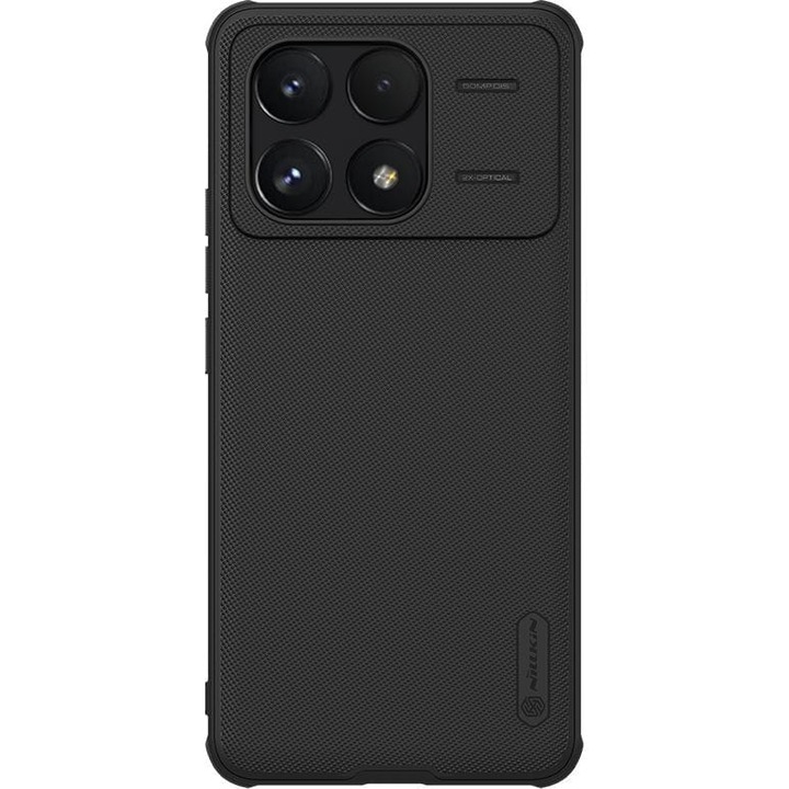 Калъф Nillkin Super Frosted Shield Pro за Xiaomi POCO F6 Pro / Redmi K70 Pro / K70, черен
