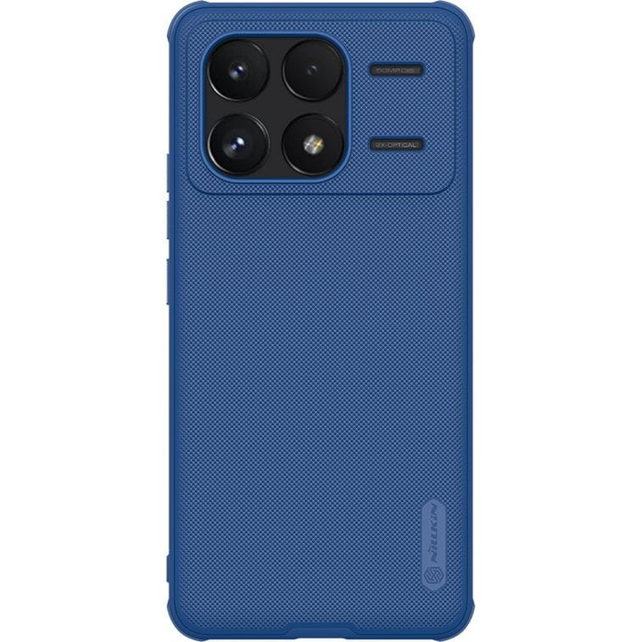 Калъф Nillkin Super Frosted Shield Pro за Xiaomi POCO F6 Pro / Redmi K70 Pro / K70, тъмносин