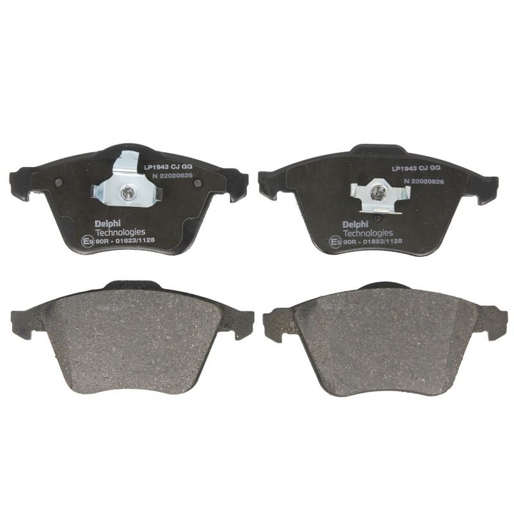 Комплект предни спирачни накладки DELPHI съвместими с Ford Focus II