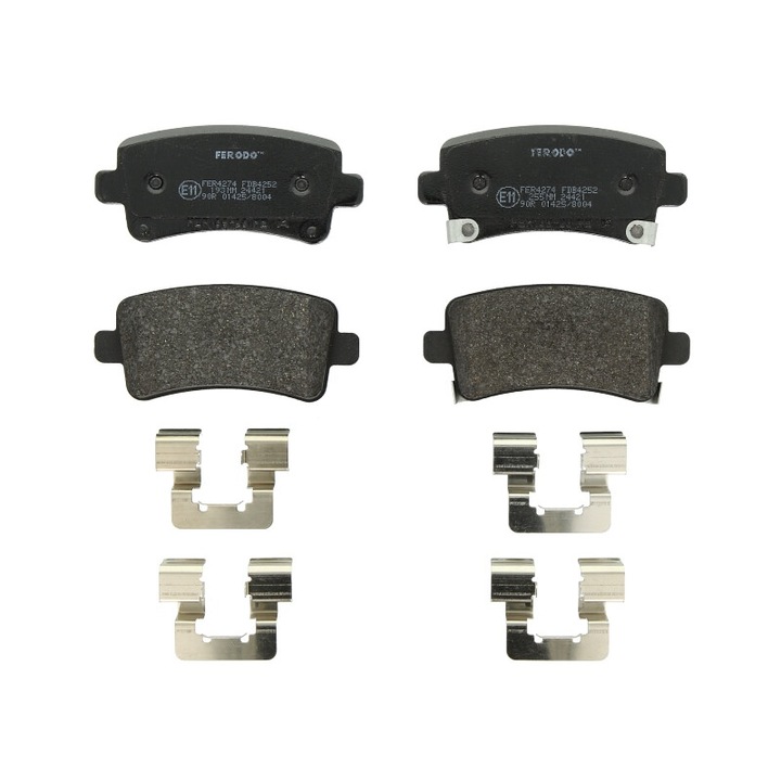 Комплект задни спирачни накладки FERODO за Saab 9-5 156303