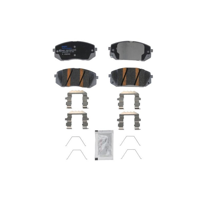 Комплект предни спирачни накладки DELPHI съвместим с Hyundai Kona, Kona/suv