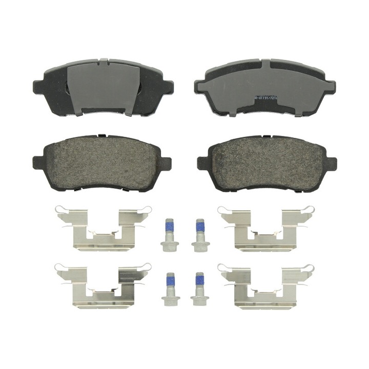 Set placute de frana fata FERODO compatibile cu Ford Fiesta, Fiesta VI, Ka III