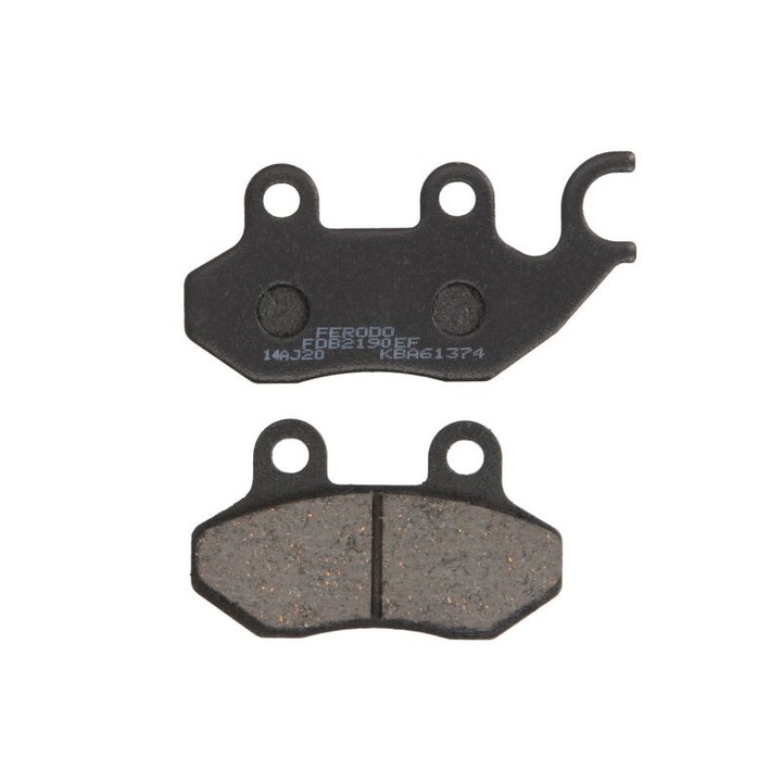 Комплект задни спирачни накладки FERODO, съвместими с Cagiva City, Passing, Stella