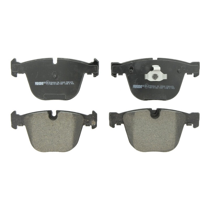 FERODO hátsó fékbetét készlet, Bmw 1 E82, 3 E90, 3 E92, 3 E93, 5 E60, 5 E61 kompatibilis