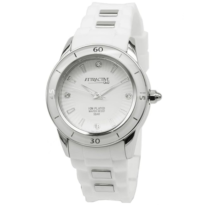 Дамски часовник Q&Q by Citizen, Attractive Urbanity DA43J301Y, Аналогов