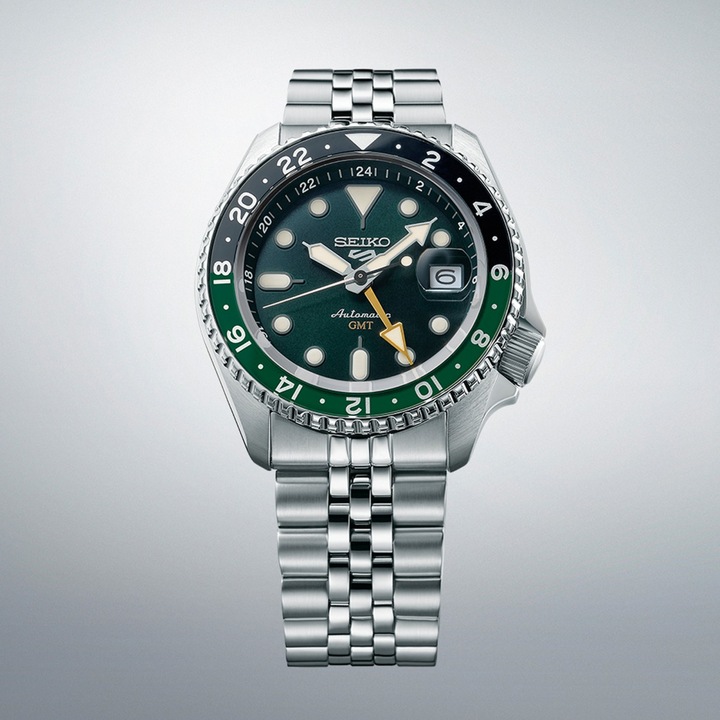 Мъжки часовник Seiko, GMT SSK035K1, Аналогов