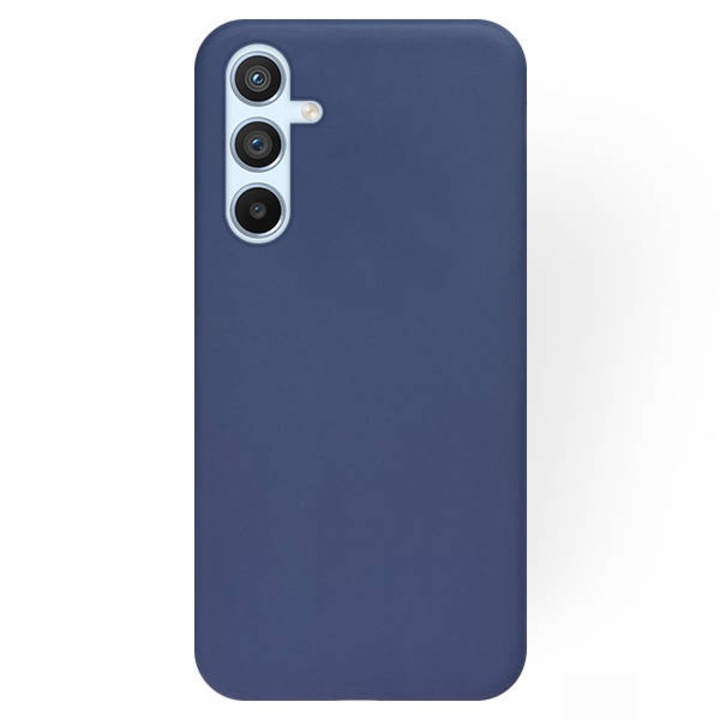 Telefontok Samsung Galaxy A56 5G kompatibilis - kék szilikon hátlap tok