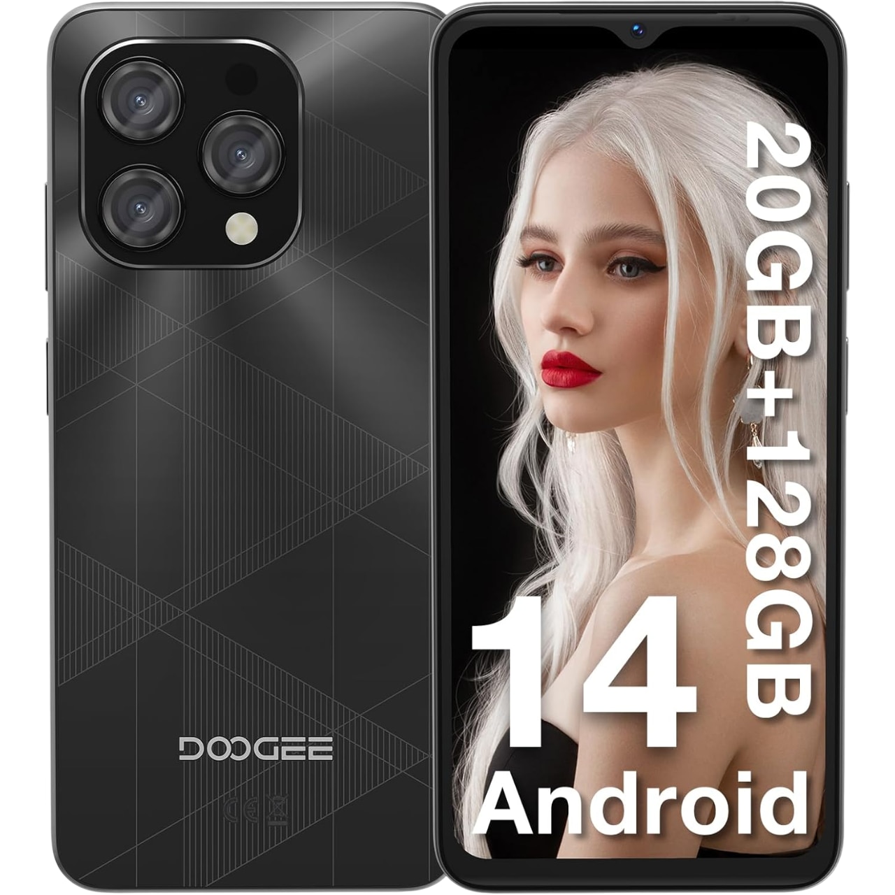 Telefon Mobil DOOGEE N55 Plus, 4G, Dual SIM, IPS 6.56-inch 90Hz