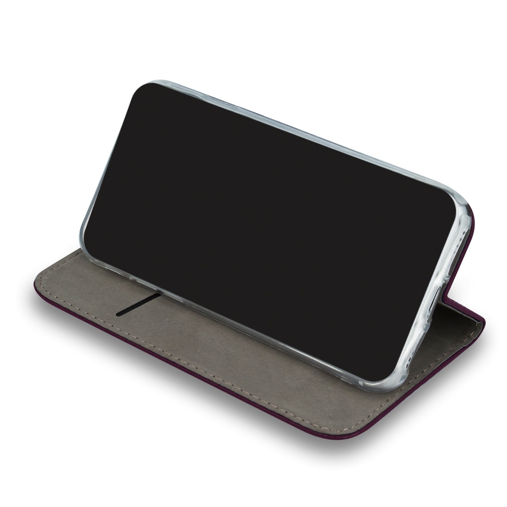 Husă de telefon compatibilă cu Honor Magic8 Lite - magnetică tip carte cu ramă din silicon verde Smart Magnetic