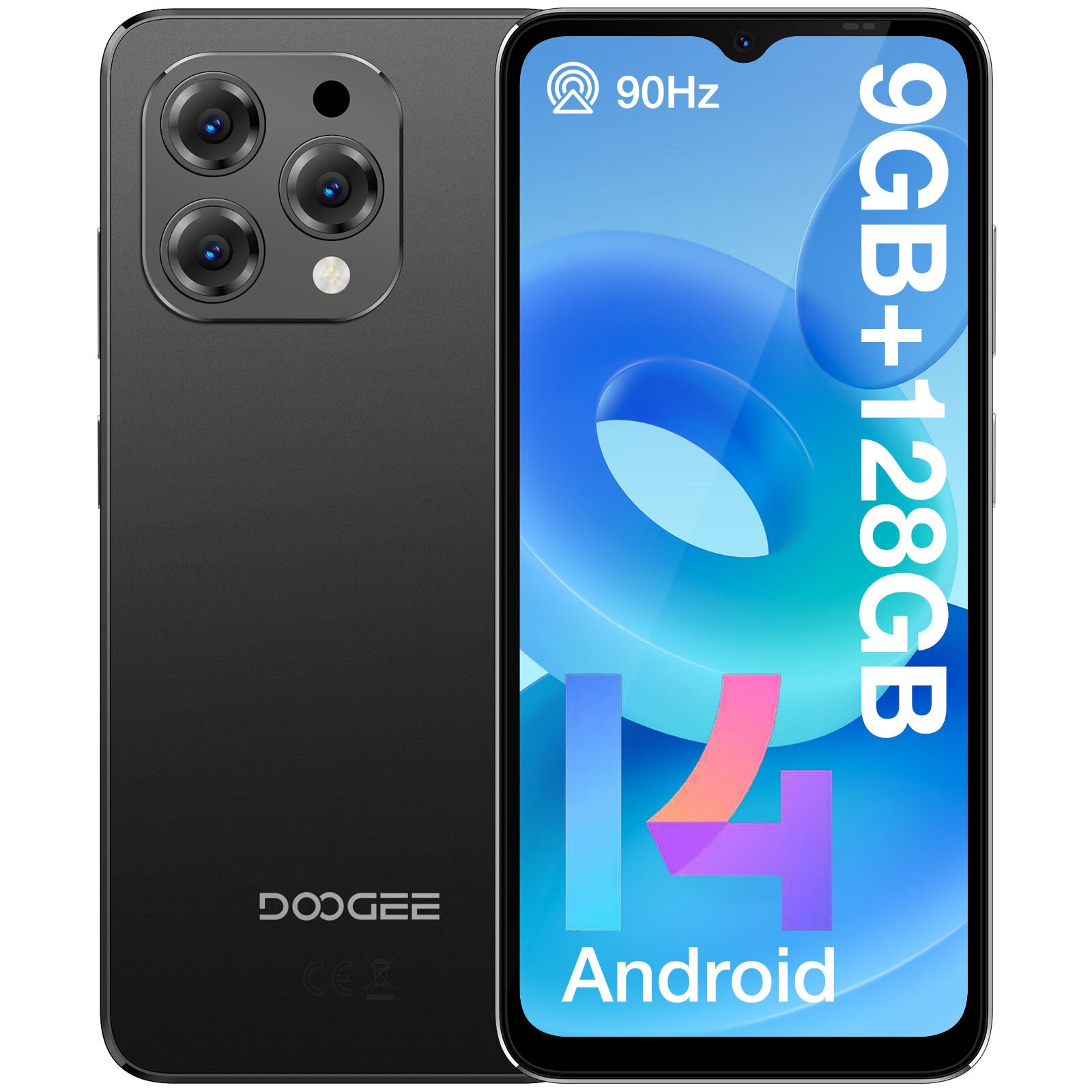 Telefon mobil DOOGEE N55, 6.56 inch, 20GB RAM, 128GB, baterie