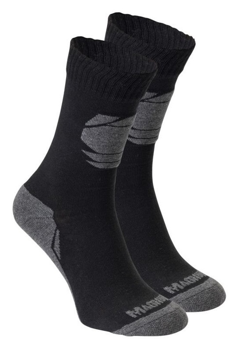 Чорапи Magnum Elite Sock II, черни, мериносова вълна, памук, унисекс комплект, 36-39 EU