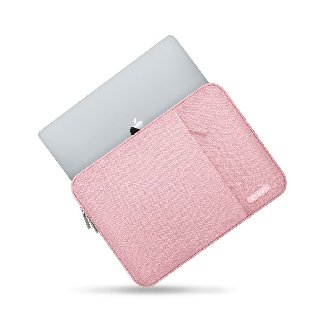 Husa Tech-Protect Sleevy compatibila cu laptop 13/14 inch Rose