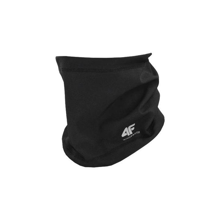 Guler multifunctional unisex, 4F, Poliester, Negru, Reglabil