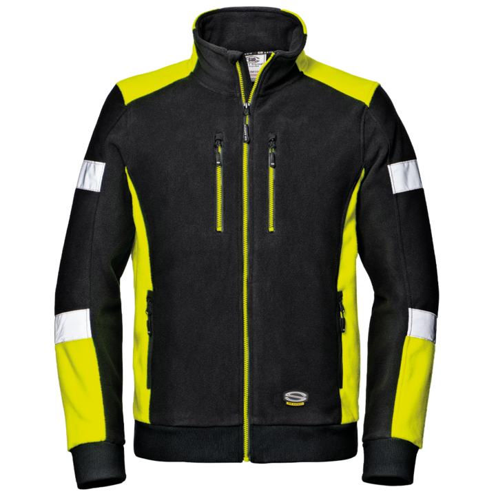 Polar negru cu elemente reflectorizante COMFORT. Marimea S