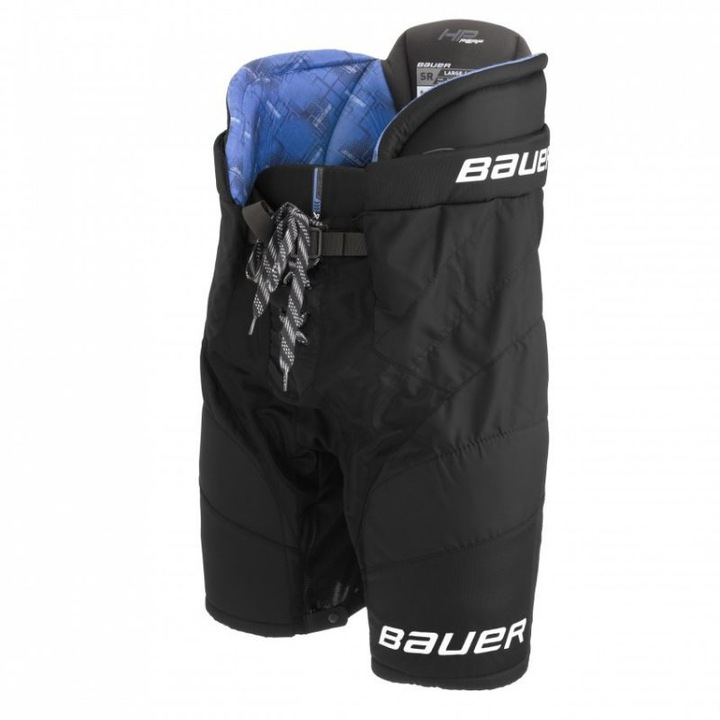 Мъжки спортен панталон, Bauer, HP Performance Intermediate, защита на гърба, найлон 840D, черен, M INTL