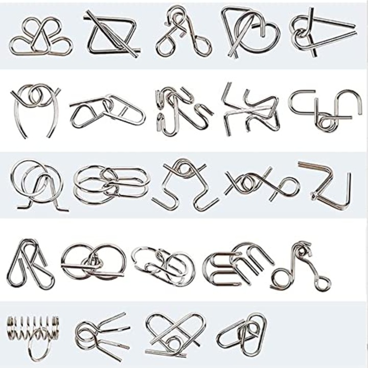 Adventi naptár fém kirakóval, OBEST, 24 darabos, ezüst, 29,5x24,1x3,2cm