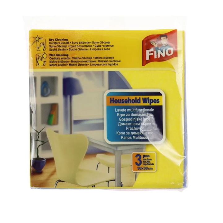 Lavete multifunctionale Fino, 3buc/pachet