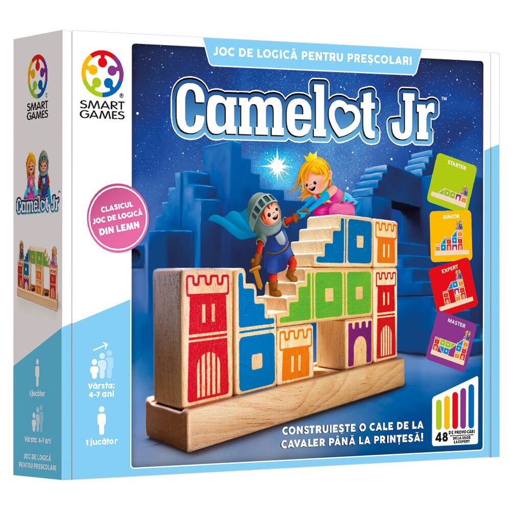 Joc Smart Games - Camelot Jr., lb. romana