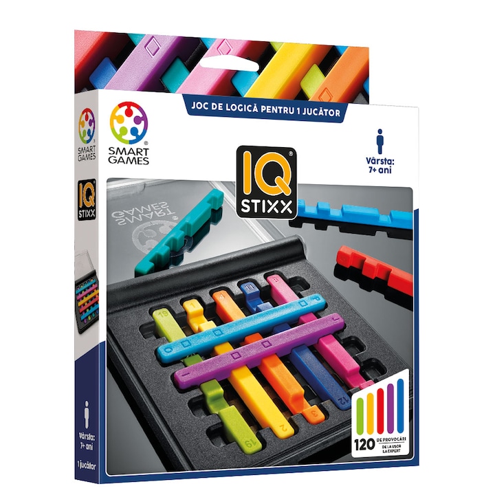 Játék Smart Games - IQ Stixx, lb. ROMÁN