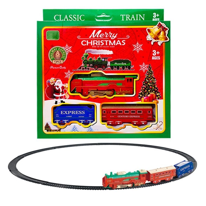 Jormftte játékvonat-készlet, fényekkel és zenével, kicsi és könnyű, interaktív, gyerekeknek