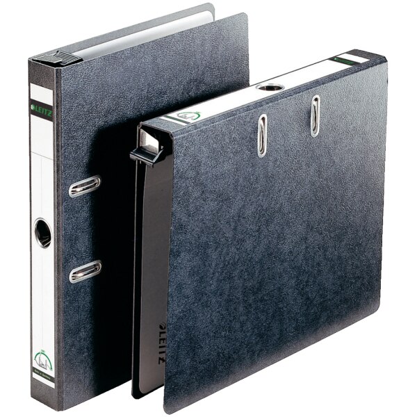 Biblioraft Leitz suspendabil, 5 cm, negru