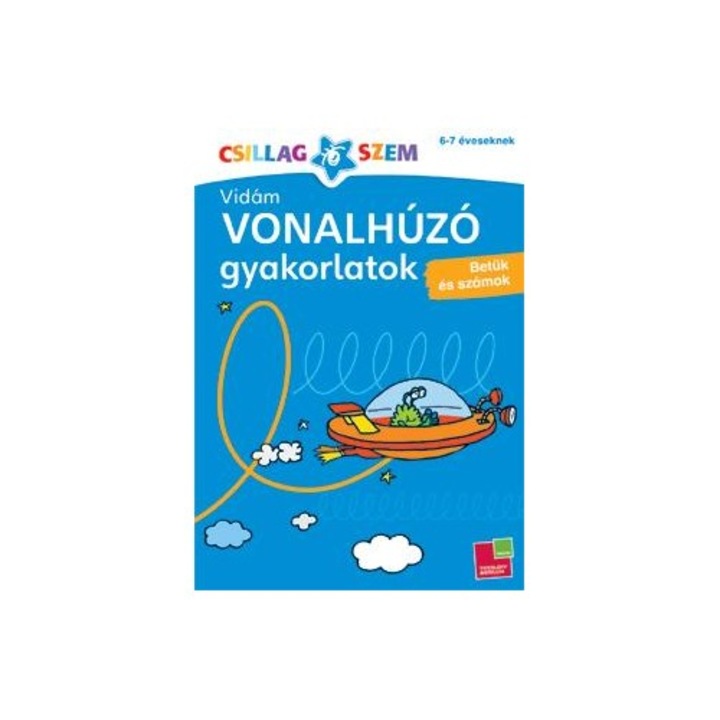 Vidám vonalhúzó gyakorlatok - Betűk és számok