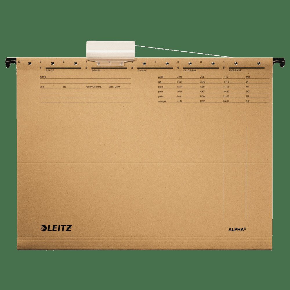 Dosar suspendabil Leitz Alpha, natur