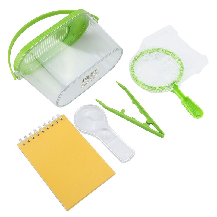 Jormftte rovartartó készlet, szellőző, újrafelhasználható, 30x20x15cm