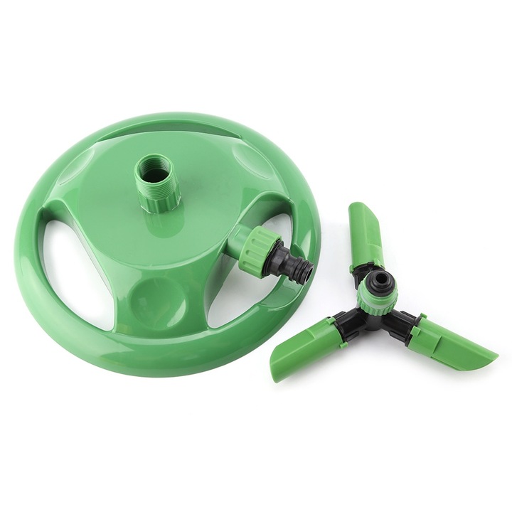 Jormftte 3 karos szórófej, 360°-os forgatás, könnyű használat, kerti öntözéshez