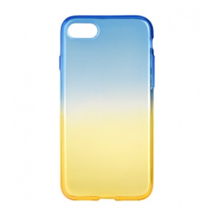 Кейс съвместим със Sony Xperia XA1, Forcell, Ombre, Gold/Blue