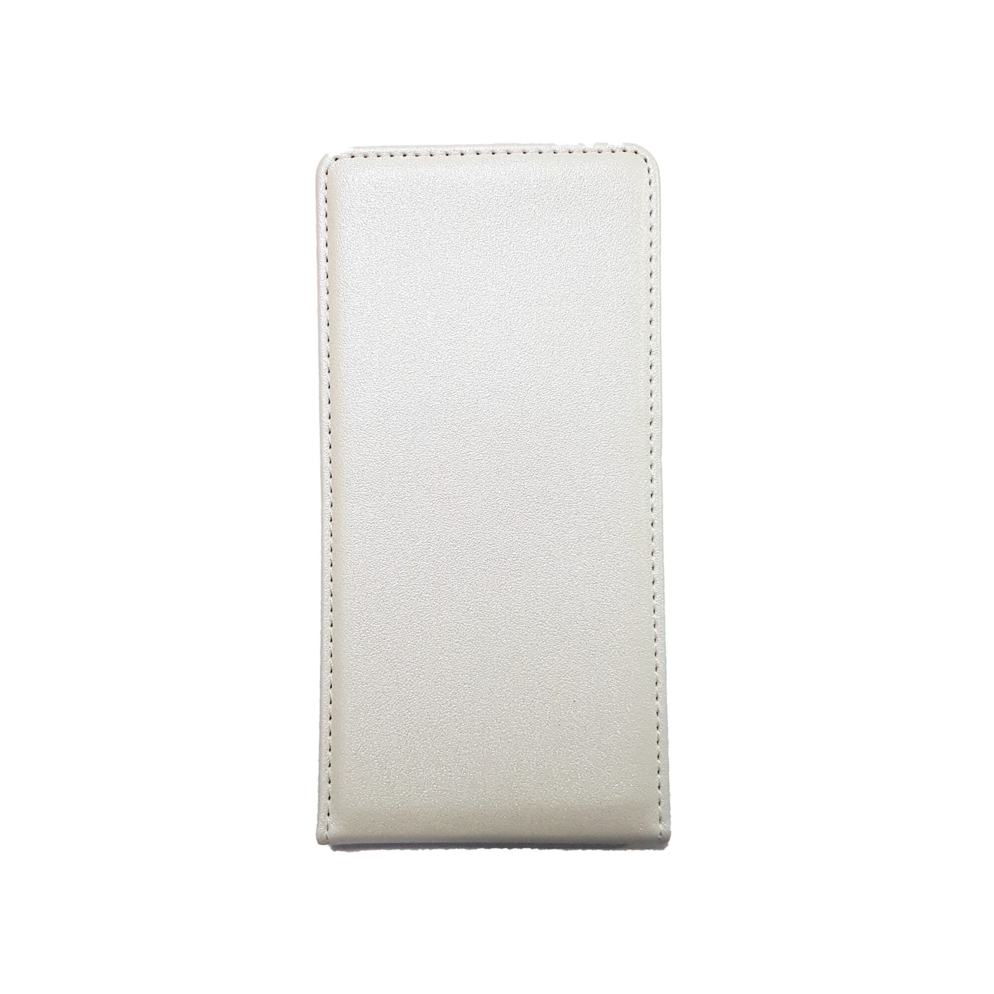 Husa protectie Slim Flip pentru Sony Xperia Z5 Premium, Flip vertical, alb