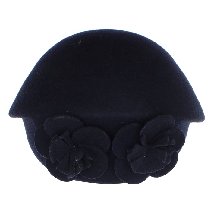 Вълнена дамска чанта Buticcochet, размер 54-57 см, регулируема, тъмносиня - PAL1605