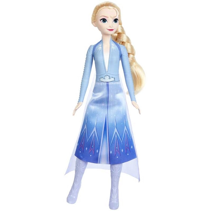 Papusa Disney Frozen, Mattel, Elsa, canta, 30cm