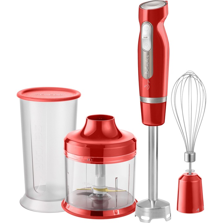 Blender cu cana, Jata JEBT1241, Inox, usor de curatat, 1200W, Argintiu