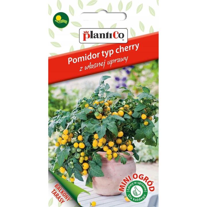 Seminte Rosii cherry, Plantico, Galben, 200 mg