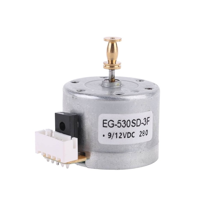 Accesoriu audio, Thunder, EG-530SD-3F (D) Motor universal de plata turnanta cu trei viteze DC9-12V (33/45/78 RPM)
