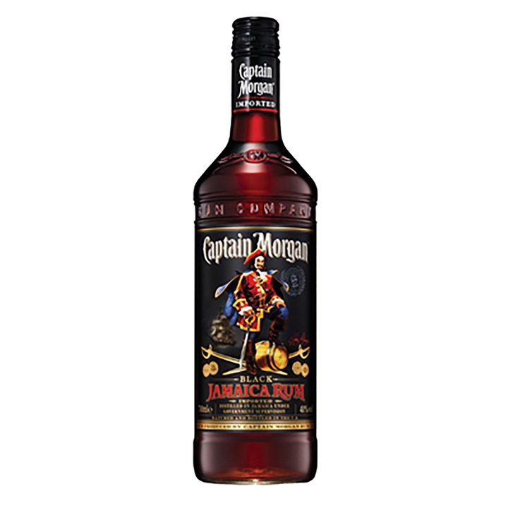 Ром Captain Morgan Black, 40%, 0.7л