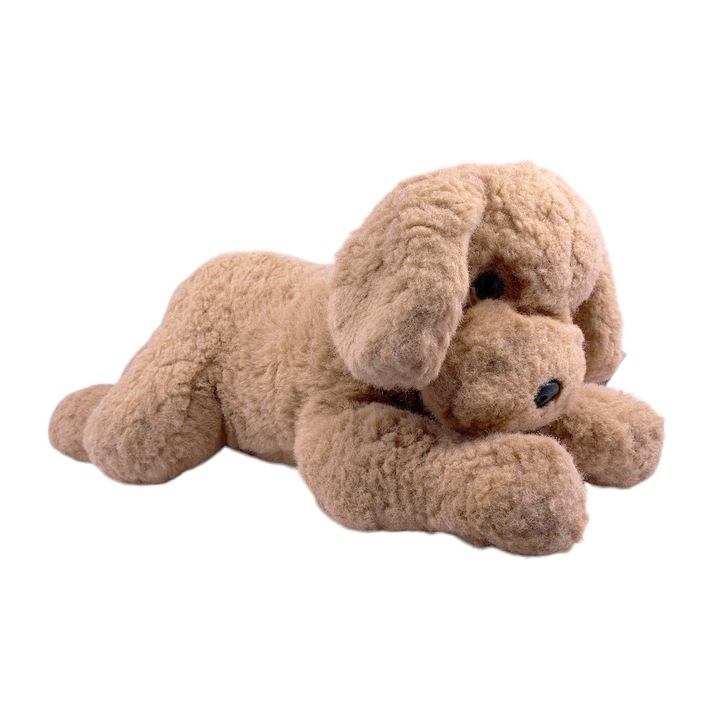 Плюшена играчка Chippo 21-166-59 1-98, Куче, Мек плюш, 55 х 20 см, Кафяв