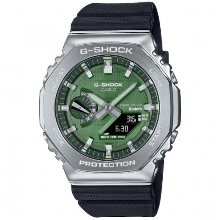 Ceas barbatesc Casio GBM-2100A-1A3ER, Quartz, 44mm, 20ATM
